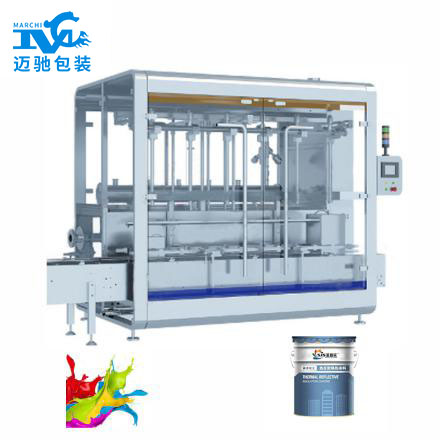 全自動（dòng）防水塗料（liào）灌裝機
