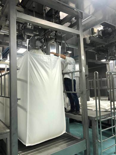 噸袋自動化生產線讓您（nín）的企業邁向（xiàng）智（zhì）能化（huà）